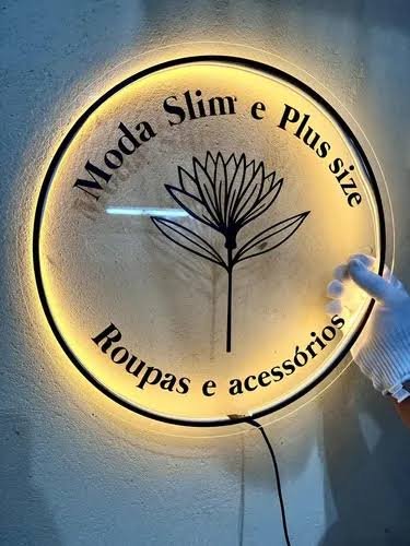 Logo em Acrílico Backlight — foto 2